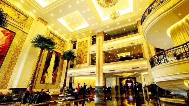 Maoming International Hotel Beltér fotó